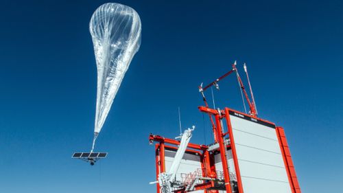 The balloons are bringing internet to areas knocked off the grid by Hurricane Maria. 