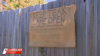Maria Sealy has been voicing complaints about problems in Teak Lane.