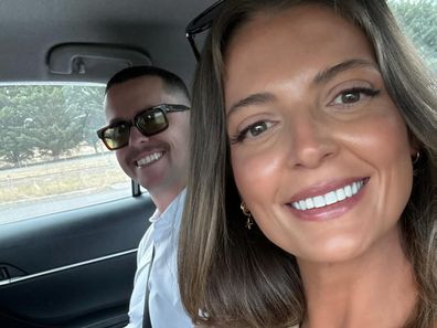 Kate Buckland and her husband 