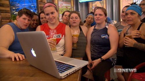 It's fair to say not everyone in the Twin cities or America understands the game, the ladies say it's regularly confused with rugby.

