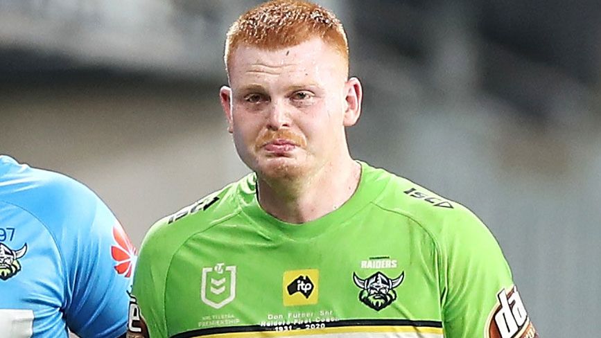 Canberra Raiders forward Corey Horsburgh in strife after laying two shoulder charges