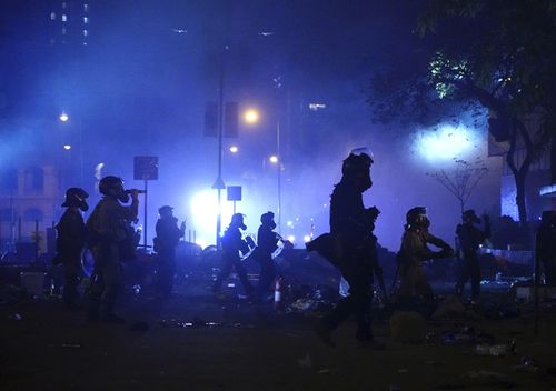 Police have launched an operation to flush out protesters who have barricaded themselves inside a university in Hong Kong.