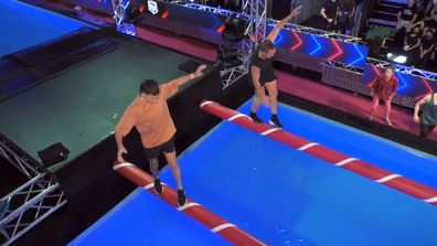 Australian Ninja Warrior 2022 Nathan Brown and Harry Garside 