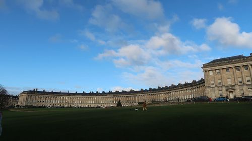 The exterior of The Royal Crescent hotel, Bath