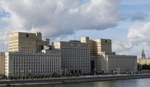 The National Defence Control Centre in Moscow, to which the Israeli ambassador was invited to explain his country's actions in Syrian air space.