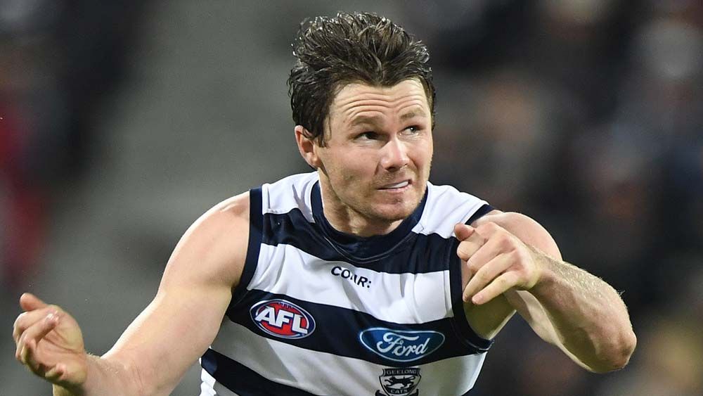 Patrick Dangerfield of the Geelong Cats