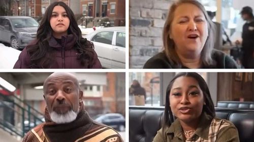 El anuncio de Juliana Stratton mostraba a varios votantes de Illinois enviando un mensaje contundente a Donald Trump.