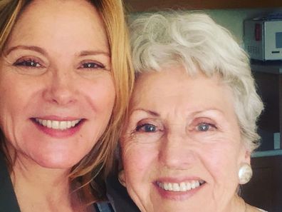 Kim Cattrall and her mother Shane Cattrall.