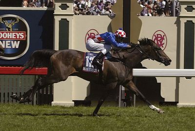2003: Glenn Boss guided Makybe Diva to her first Cup triumph as an $8 chance.