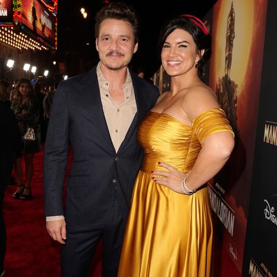 Pedro Pascal and Gina Carano