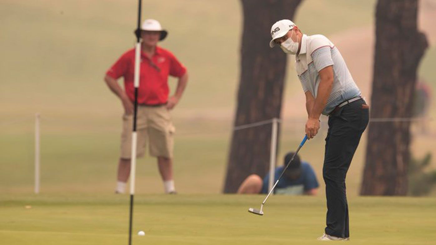 Australian Open smoke has affected golfers