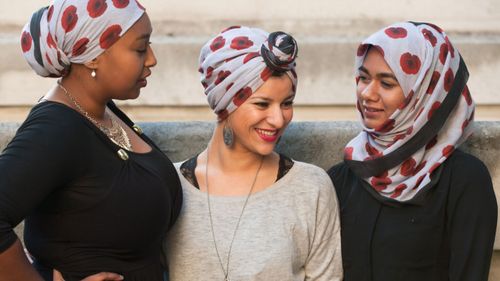 UK armed forces charity stocks poppy-patterned hijab scarf amid growing demand