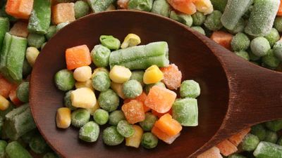 8. Frozen vegetables