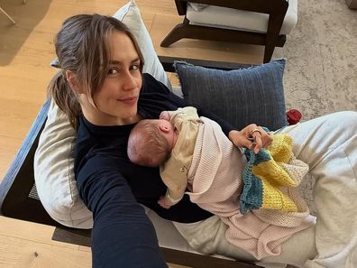 Steph Claire Smith with her baby daughter Billie