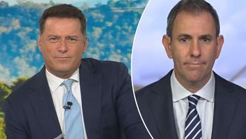 Karl Stefanovic and Jim Chalmers.