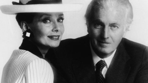 Audrey Hepburn and Hubert de Givenchy in the mid-1980s.