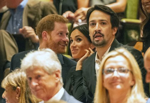 Harry and Meghan hit the town to watch Hamilton