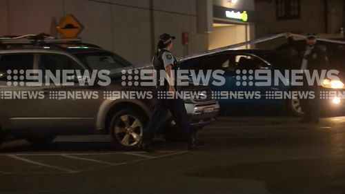 The attack occurred shortly before 7pm tonight. Picture: 9NEWS