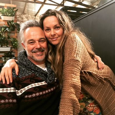 Cameron Daddo and Alison Brahe