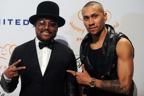 Black Eyed Peas members Taboo and apl.de.ap will jump behind the decks for a DJ set. (PA/AAP)