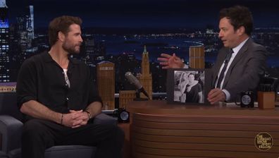 Liam Hemsworth, Jimmy Fallon