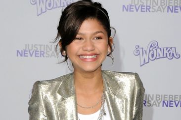 Zendaya arrives at the premiere of Paramount Pictures&#x27; &quot;Justin Bieber: Never Say Never&quot; held at Nokia Theater L.A. Live on February 8, 2011 in Los Angeles, California.