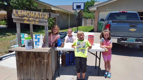 Nine-year-old US girl raises $843 for brother's surgery with lemonade stands