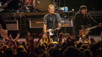 Bruce Springsteen kicks off his Australian tour at a concert at the Perth Arena in Perth, Wednesday, Feb. 5, 2013 1