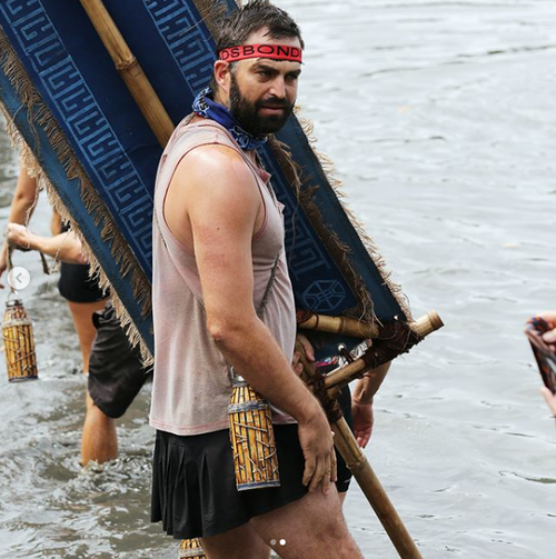 Brian lake was a contestant on Network 10's Survivor reality show last year.