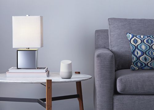 The Google Home also features a 360-degree speaker and is now able to be paired with multiple smart home devices and streaming services (AAP).