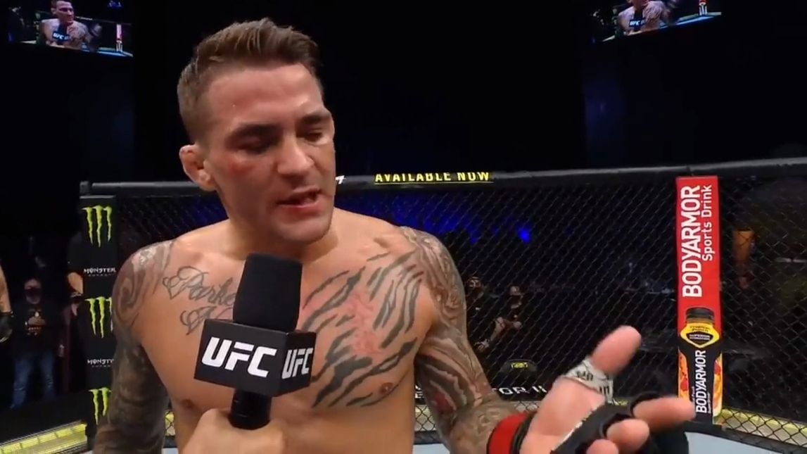 Dustin Poirier apologises to Conor McGregor over charity donation clash