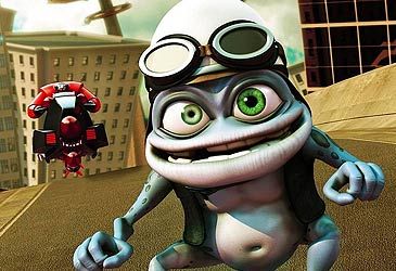 Crazy Frog's cover of 'Axel F' peaked at what chart position in Australia?