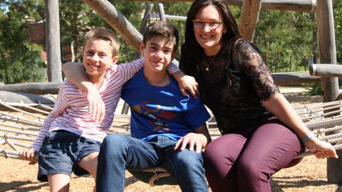 Vanessa Sellick's two sons, Harrison (centre) and Austin (left) were both prescribed Singulair. (Photo: Vanessa Sellick) 