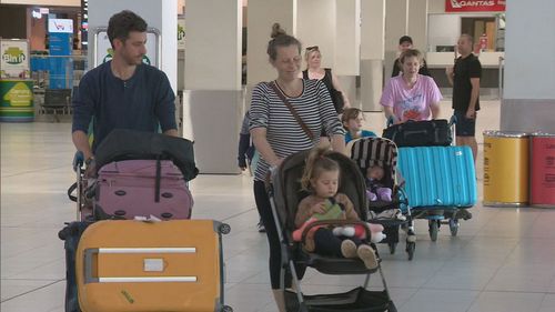 On Saturday almost another 100 Australians arrived into Perth from Israel on the last planned repatriation flight from Tel Aviv.