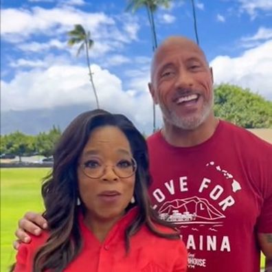 Oprah Winfrey and Dwayne Johnson announce launch of the People's Fund of Maui