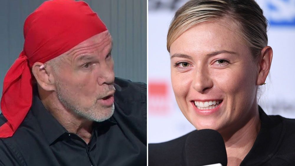 Peter FitzSimons says Maria Sharapova should be playing at French Open