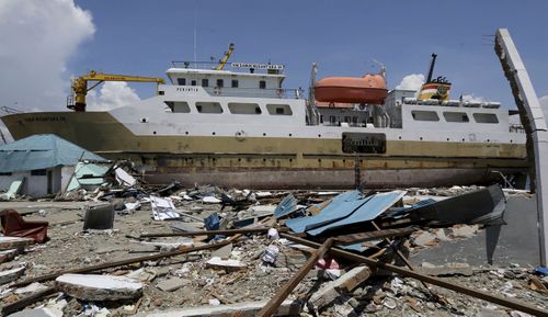 Australia will also send over more than 50 medical professionals, who will set up a makeshift hospital on the earthquake hit island in Indonesia.
