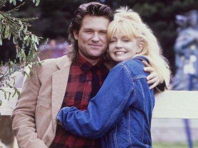 Kurt Russell and Goldie Hawn, 1987.