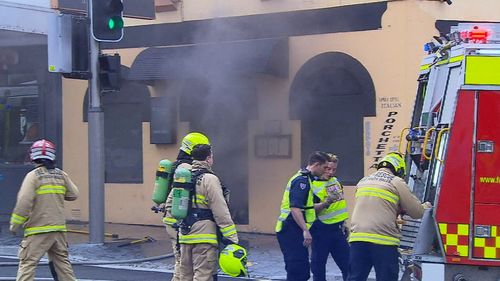 Essenzia Italian on the corner of Devonshire and Crown Streets in Surry Hills caught fire on July 4 at 11am.