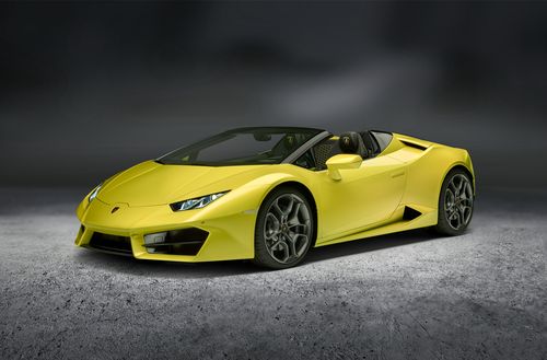 The Lamborghini Huracan is worth about $400,000. (Supplied)