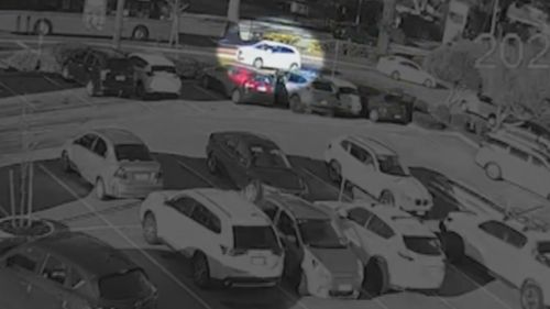 Police believe a white hatchback which was captured on CCTV driving towards Pine Tree Gully Road is responsible.