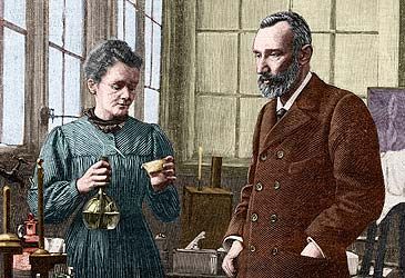 Marie and Pierre Curie discovered polonium and which other element in 1898?