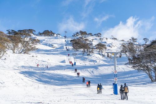 Up to 30cm of fresh snow expected to fall across alpine regions of NSW, VIC and Tasmania. Picture: Perisher