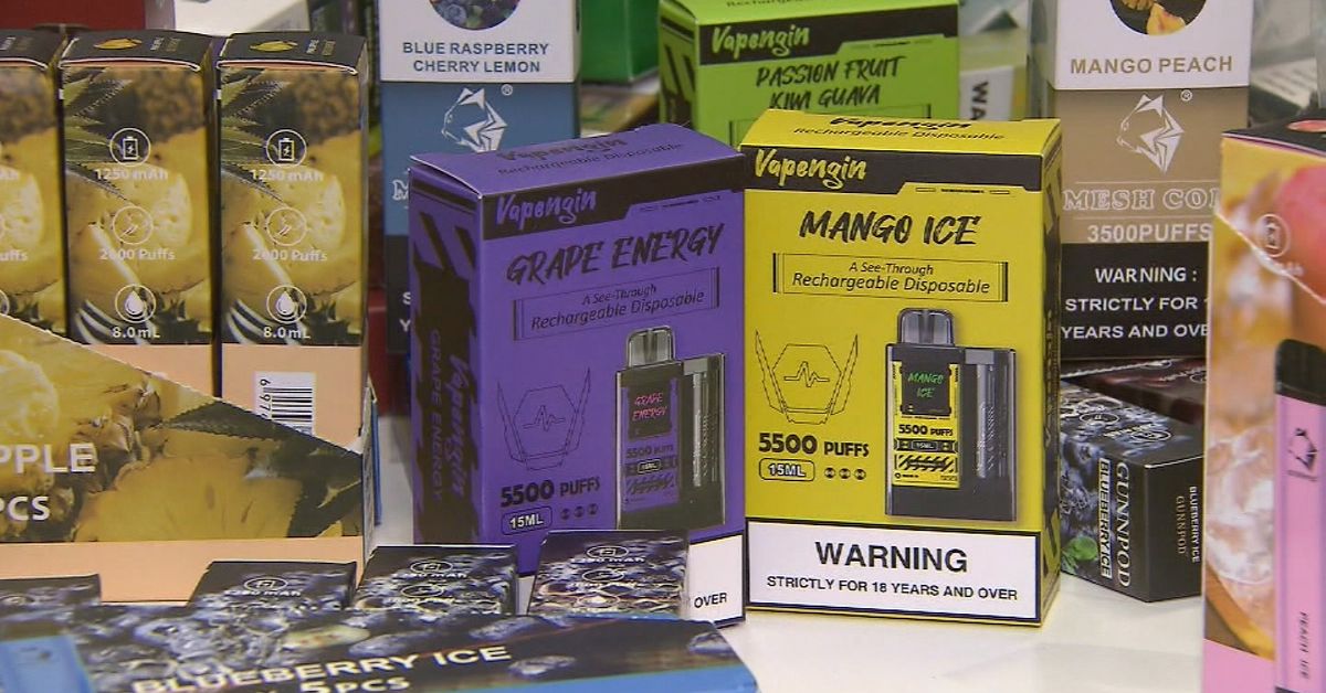 Huge haul of illegal vapes seized as police crackdown on dodgy
