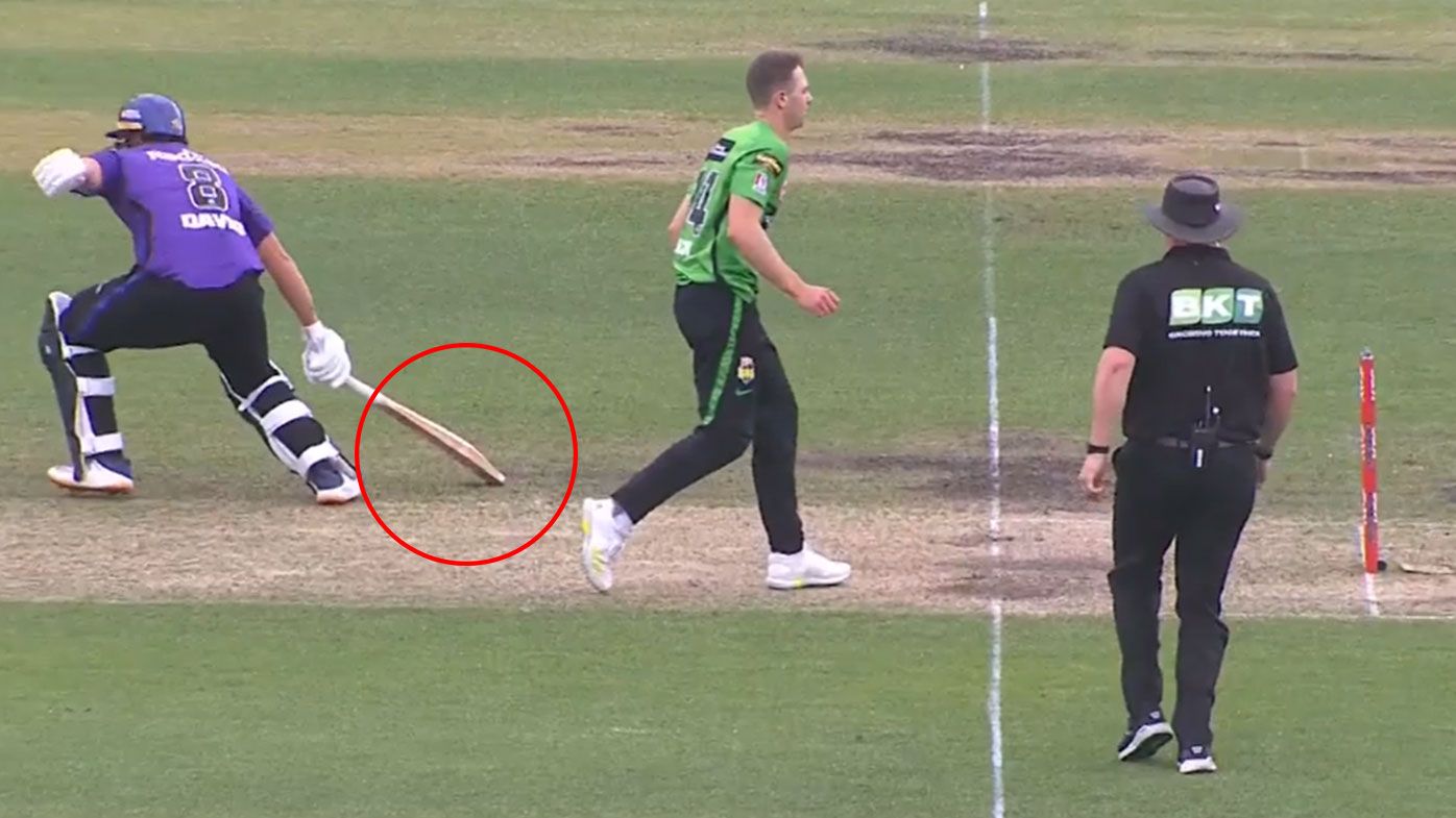 Hurricanes all-rounder Tim David's costly and hilarious 'backyard cricket' moment