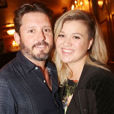 Kelly Clarkson and Brandon Blackstock in 2015.