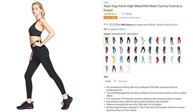 The $15 Tesla yoga pants people can't stop buying in insolation - 9Style