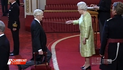 Late broadcaster Sir Michael Parkinson was knighted by Queen Elizabeth II.