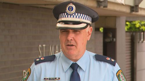 O detetive superintendente da polícia de NSW, Trent King.