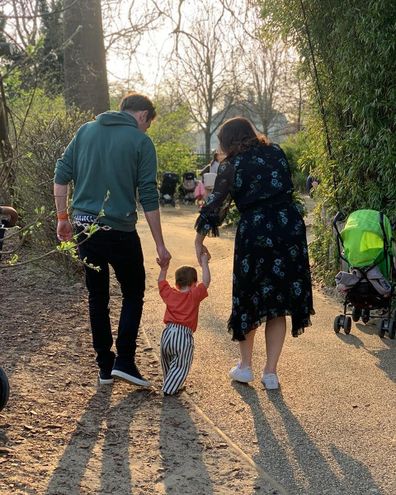 Princess Eugenie celebrated her birthday in the park with husband Jack Brooksbank and their son August Brooksbank